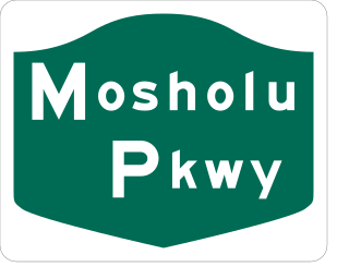 <span class="mw-page-title-main">Mosholu Parkway</span> Road in the Bronx, New York