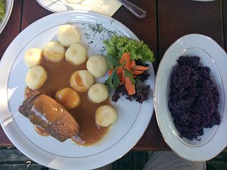 <span class="mw-page-title-main">Silesian dumplings</span> Traditional Silesian potato dumplings