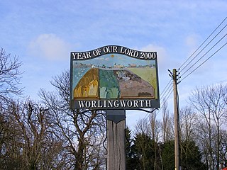 <span class="mw-page-title-main">Worlingworth</span> Village in Suffolk, England