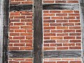 Timber frame infilled with bricks, Germany