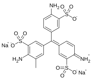 <span class="mw-page-title-main">Acid fuchsin</span> Chemical compound