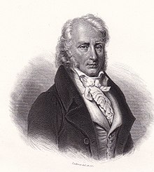 Portrait de Benjamin Constant.