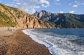 Bussaglia beach, Serriera