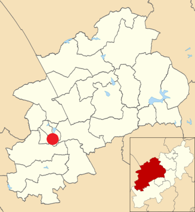 District, Parish and town location