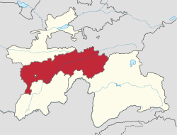 Districts under Central Government Jurisdiction in Tajikistan