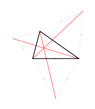 <span class="mw-page-title-main">Fermat point</span> Triangle center minimizing sum of distances to each vertex