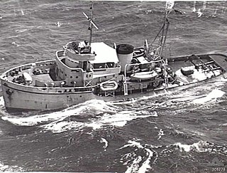 HMAS <i>Reserve</i> (W 149) Tugboat of the Royal Australian Navy