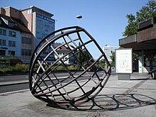 Monument-cupolă în amintirea Sinagogei din Heilbronn, Allee Heilbronn