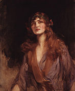L'actrice Lily Elsie (ép. Bullough), c. 1916