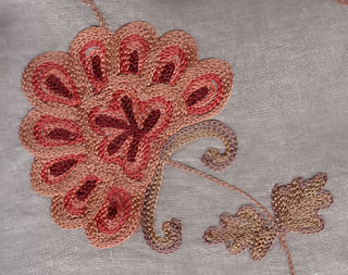 Machine embroidery home or professional sewing machine designed to create embroidered designs