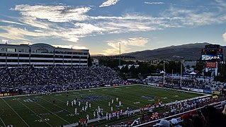 <span class="mw-page-title-main">Mackay Stadium</span> Collegiate athletics stadium in Reno, Nevada, United States