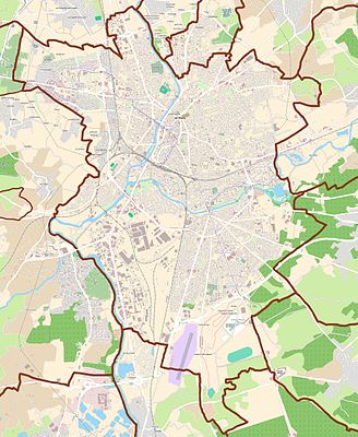 Location map France Le Mans