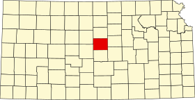 Localisation de Comté d’Ellsworth(Ellsworth County)