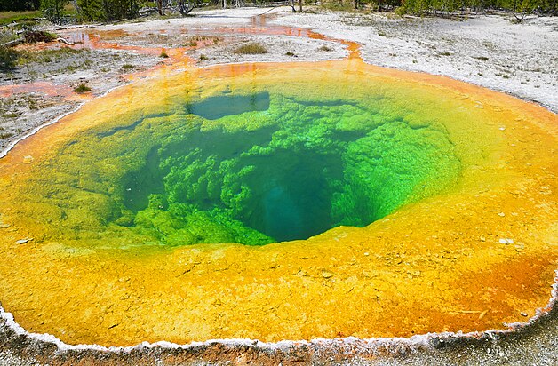 Morning Glory Pool, Yellowstone National Park