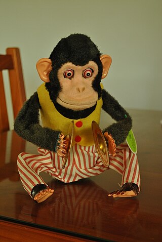 <span class="mw-page-title-main">Cymbal-banging monkey toy</span> Mechanical toy