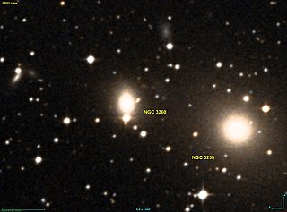 <span class="mw-page-title-main">NGC 3260</span> Elliptical galaxy in the constellation Antlia