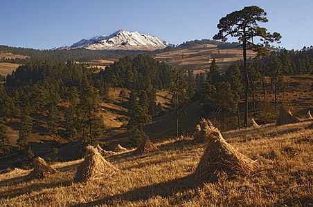 17. Nevado de Toluca is the fourth highest summit of México.