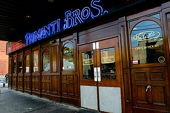 The original Primanti Brothers restaurant in the Strip District.