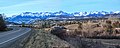 Sneffels Range with Mt. Ridgway to the left