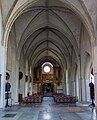 Riddarholmen Church nave, looking east towards organ loft