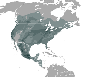 Thamnophis distribution