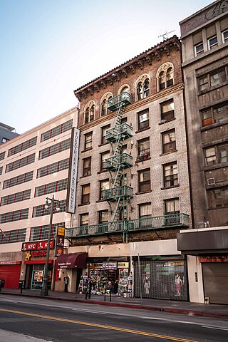 <span class="mw-page-title-main">Yorkshire Hotel</span> Historic building in Los Angeles, USA