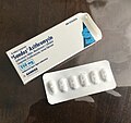 Thumbnail for File:Zithromax (Azithromycin) tablets.jpg