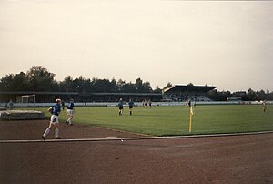 Das Stadion vor dem Umbau 1995