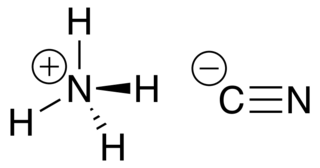 <span class="mw-page-title-main">Ammonium cyanide</span> Chemical compound