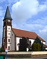 Aschbach, Bas-Rhin, church