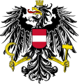 Armoiries de la première république d'Autriche entre 1919 et 1934.