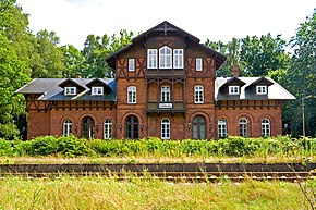 Ehemaliges Empfangsgebäude (2007)