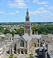 La basilique Saint-Sauveur.