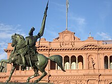 Equestrian statue of Manuel Belgrano