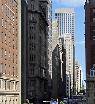 <span class="mw-page-title-main">Castlereagh Street</span> Street in Sydney, Australia