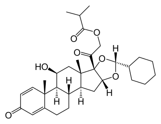 <span class="mw-page-title-main">Ciclesonide</span> Chemical compound