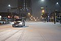 * Nomination: A car driving in the Dallas snow 2021 --Matthew T Rader 22:44, 16 February 2021 (UTC) * Review  Comment Would suggest to crop away part of the bottom (about 1/3rd the distance between the car and the edge), as it is blurred and redundant. --A.Savin 00:06, 17 February 2021 (UTC)