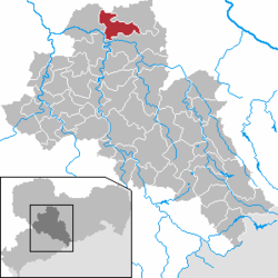 Großweitzschen – Mappa