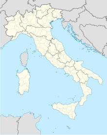 Map showing the location of Grotta Paglicci (Paglicci Cave)