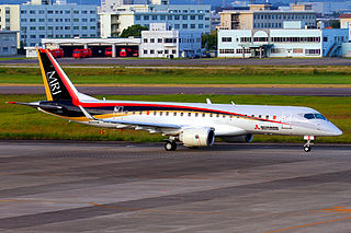 <span class="mw-page-title-main">Mitsubishi SpaceJet</span> Cancelled regional jet airliner project by Mitsubishi Aircraft Corporation