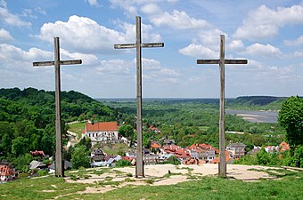 Calvary in Kazimierz Dolny, Poland.