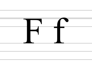 <span class="mw-page-title-main">F</span> 6th letter of the Latin alphabet