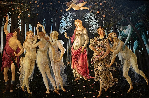 Le Printemps, Sandro Boticelli, 1478-1482.