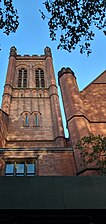 Bell tower at the General Seminary.