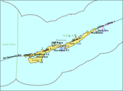 U.S. Census Bureau map showing city limits