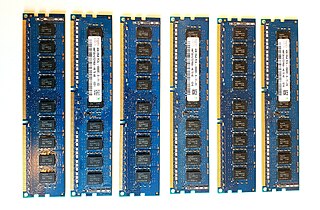 <span class="mw-page-title-main">Memory module</span> Printed circuit board for computer memory