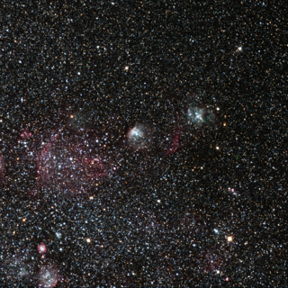 <span class="mw-page-title-main">NGC 261</span> Diffuse nebula in the constellation Tucana