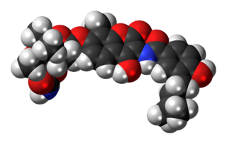 <span class="mw-page-title-main">Novobiocin</span> Chemical compound