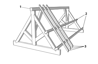 <span class="mw-page-title-main">Timber roof truss</span>