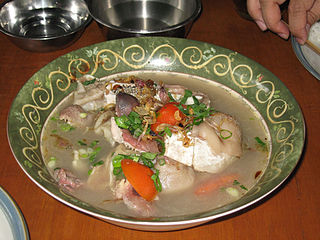 <span class="mw-page-title-main">Sup kambing</span> Indonesian mutton soup dish